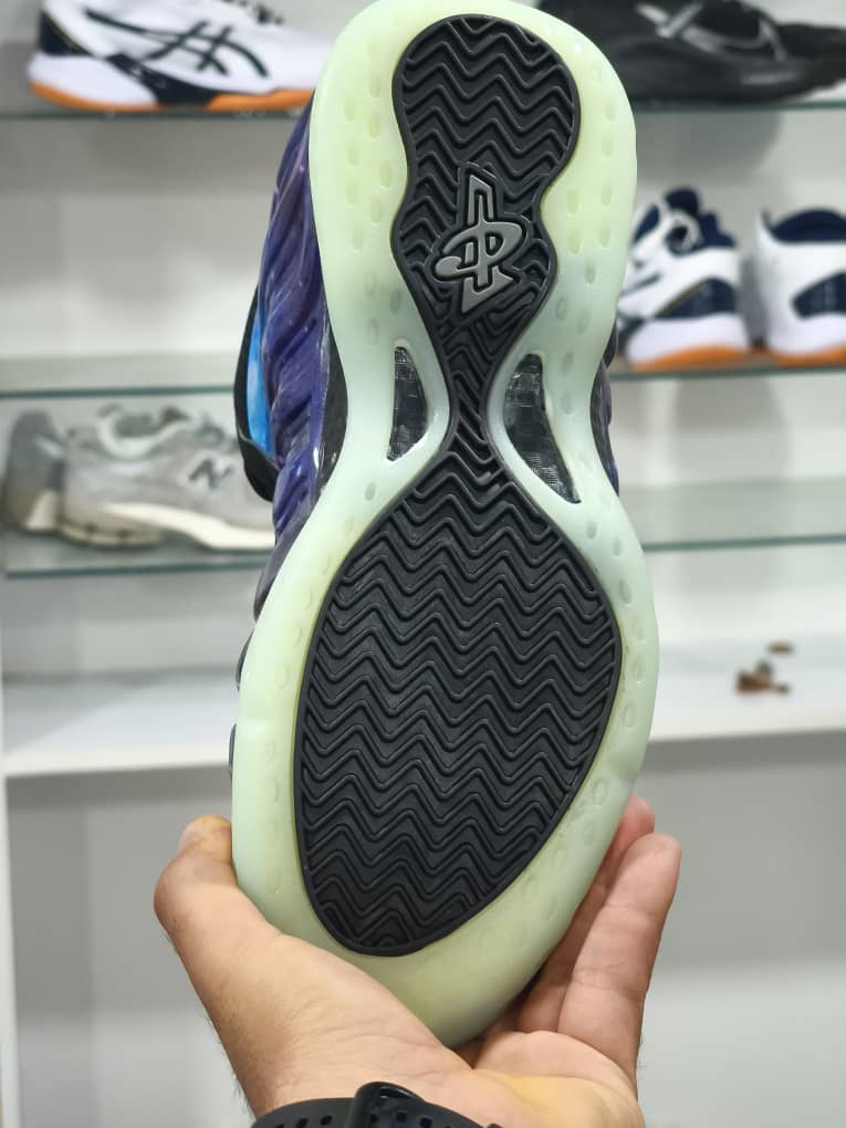 کفش بسکتبالی نایک ایر فومپوزیت وان کهکشانی / nike air fomposite on / سایز ۴۰ تا ۴۶/فروش عمده و تک