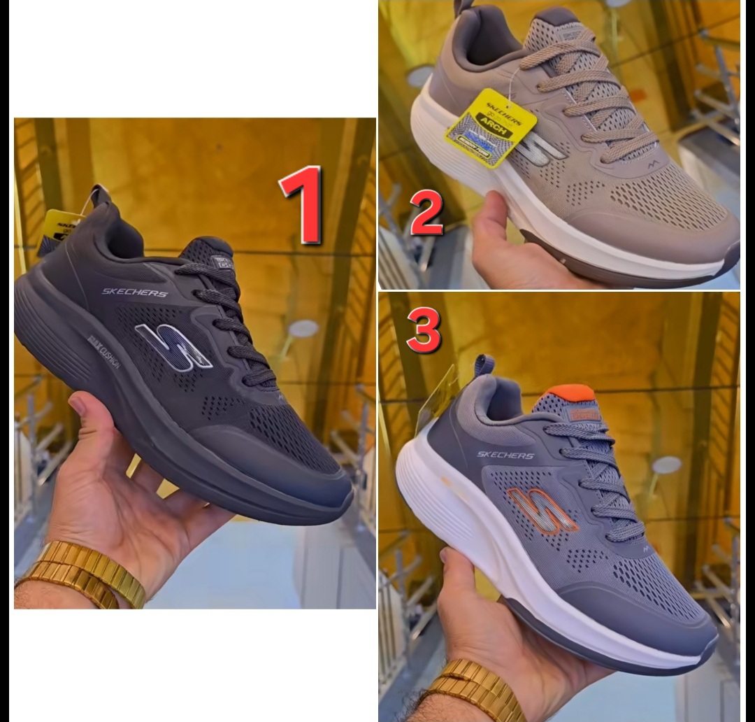 کتونی اسکیچرز/ Skechers Max cushioning /ساخت ویتنام وارداتی/سایز ۴۰ تا ۴۵ /فروش بصورت عمده و تک/