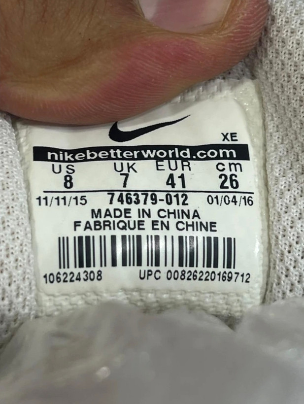 کتونی نایک ایرمکس/Nike air max/ size:41/ فروش به ضمانت اورجینال/ استوک اروپایی/
