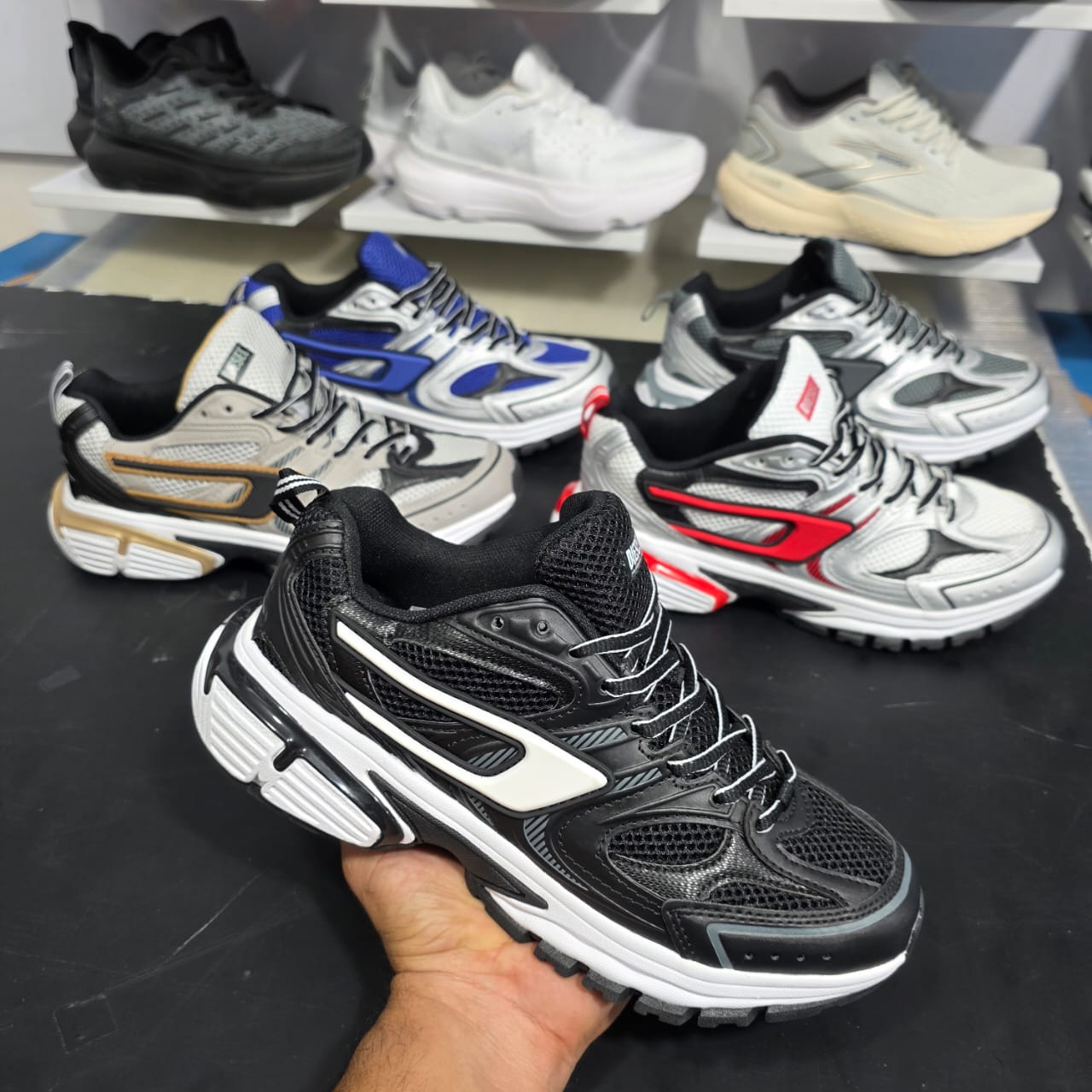 دیزل/Diesel S-serendipity Pro-X1 Sneakers/ وارداتی ساخت ویتنام/سایز ۴۰ تا ۴۵/فروش عمده و تک/