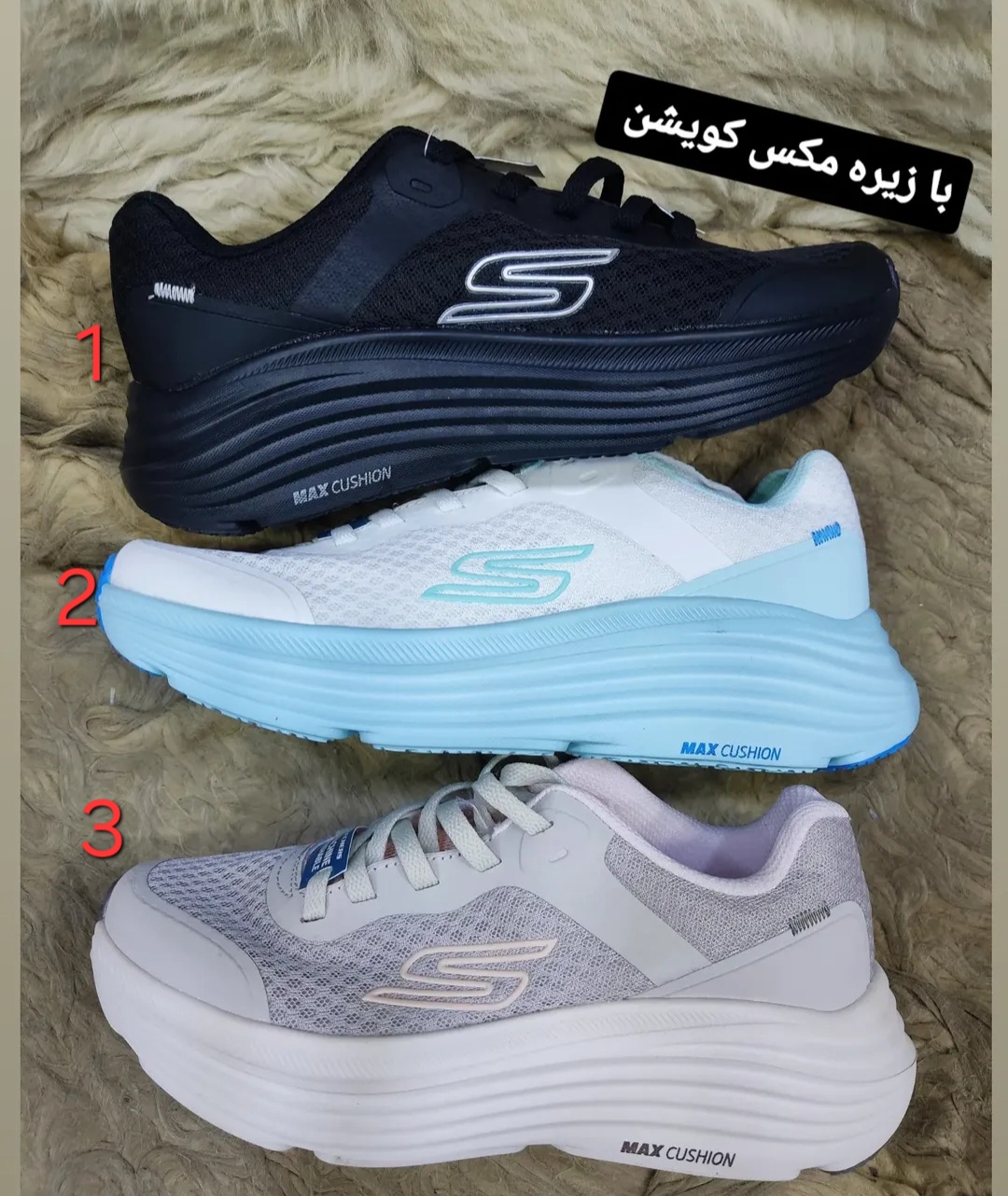 کتونی اسکیچرز مدل GO Walk max Cushioning , سایز ۳۷ تا ۴۰، ساخت ویتنام ، فروش عمده و تک .