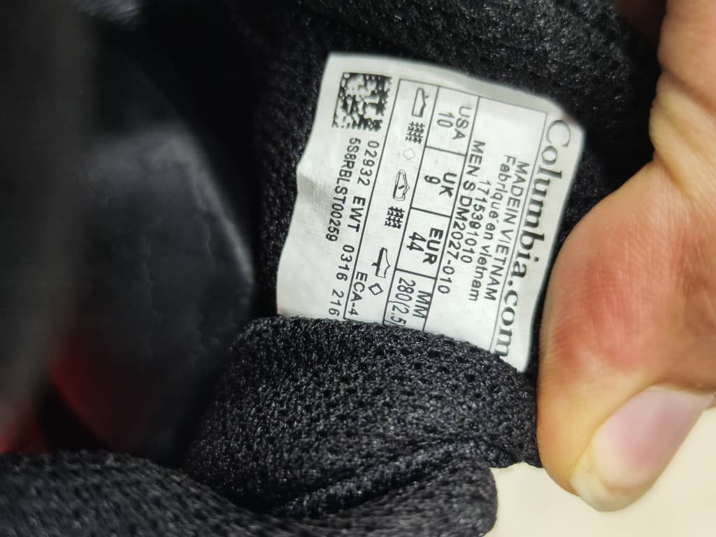 کفش کلمبیا/Columbia GORE-TEX /بند دیسکی /گورتکس طبیعتگردی کف ویبرام / ساخت ویتنام وارداتی/ سایز ۴۰ تا ۴۵ /فروش عمده و تک /