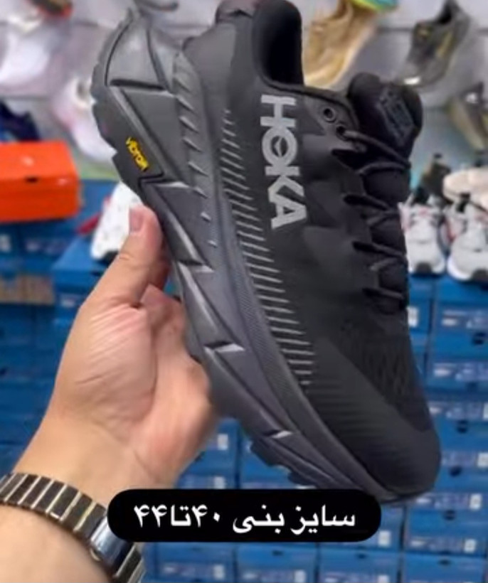 خرید کتونی هوکا وان وان زیره ویبرام گورتکس ، ساخت ویتنام ، سایز۴۰ تا ۴۵ فروش بصورت عمده و تک . HOKA ONE ONE M SKYLINE_FLOAT X VIETNAM