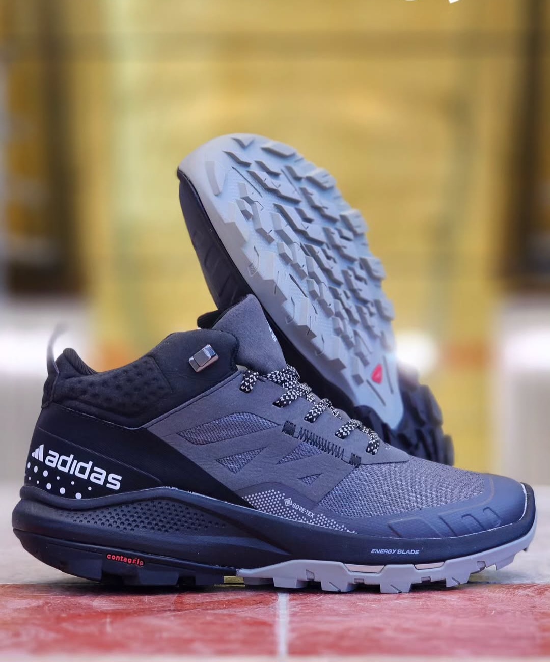 کفش ادیداس گورتکس/ ساخت ویتنام وارداتی/ ، سایز ۴۰ تا ۴۵. فدوش عمده و تک .Adidas Gore_Tex Vietnam