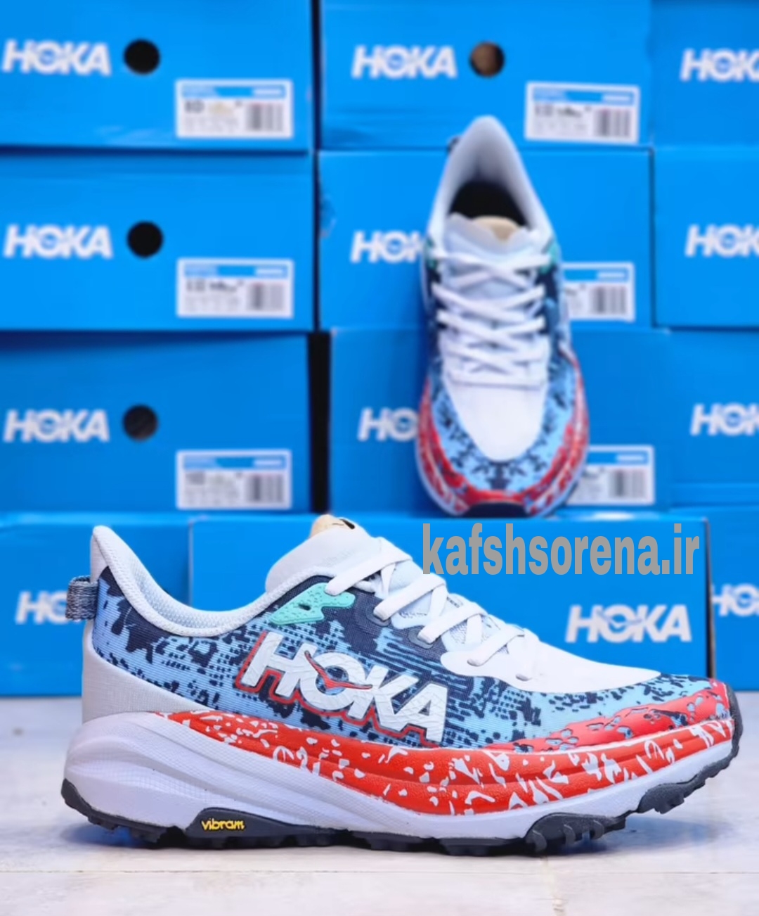 کتونی هوکا اسپید گوت ۶/Hoka speedgoat 6/سایز ۴۰ تا ۴۵/فروش بصورت عمده و تک/تضمین کیفیت
