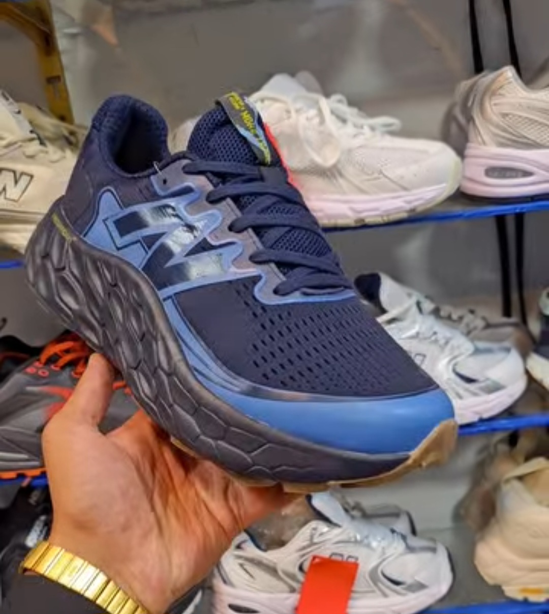 کتونی نیوبالانس فرش فوم تریل وی ۳/New balance fresh foam x more trail v3/فروش بصورت تک و عمده/ساخت ویتنام وارداتی/سایز ۳۶تا۴۵