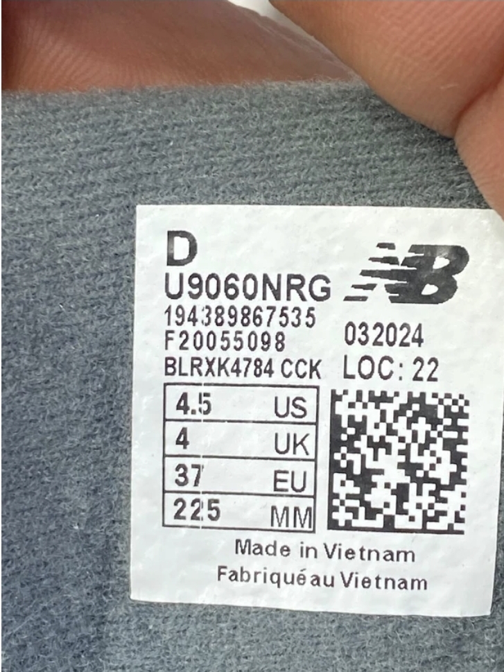 کتونی نیوبالانس ۹۰۶۰ ویتنامی وارداتی new balance 9060 , سایز ۳۷ تا ۴۵ ، فروش عمده و تک