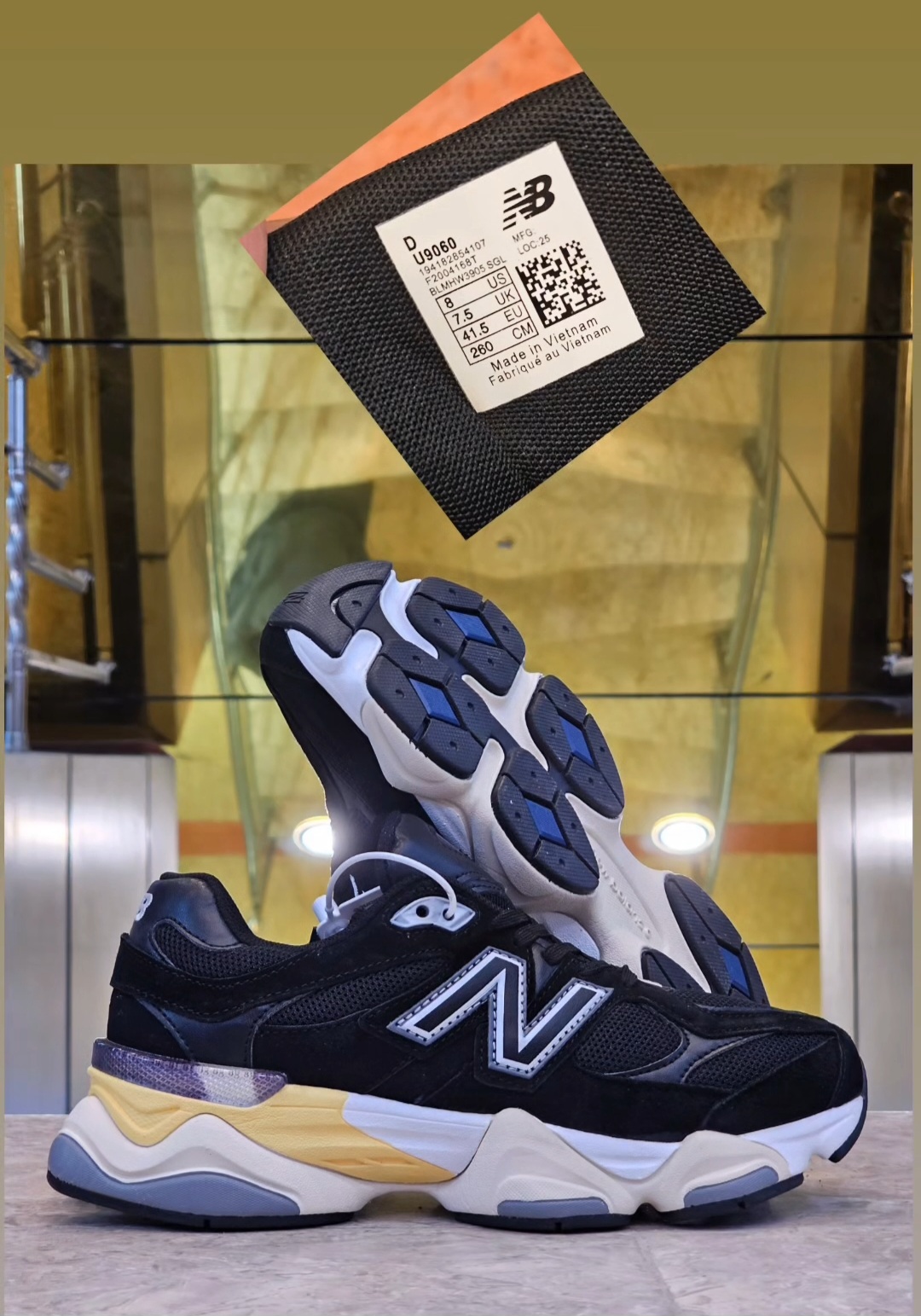 کتونی نیوبالانس ۹۰۶۰ New balance 9060ساخت ویتنام وارداتی , سایز ۴۰ الی ۴۵ ، فروش عمده و تک