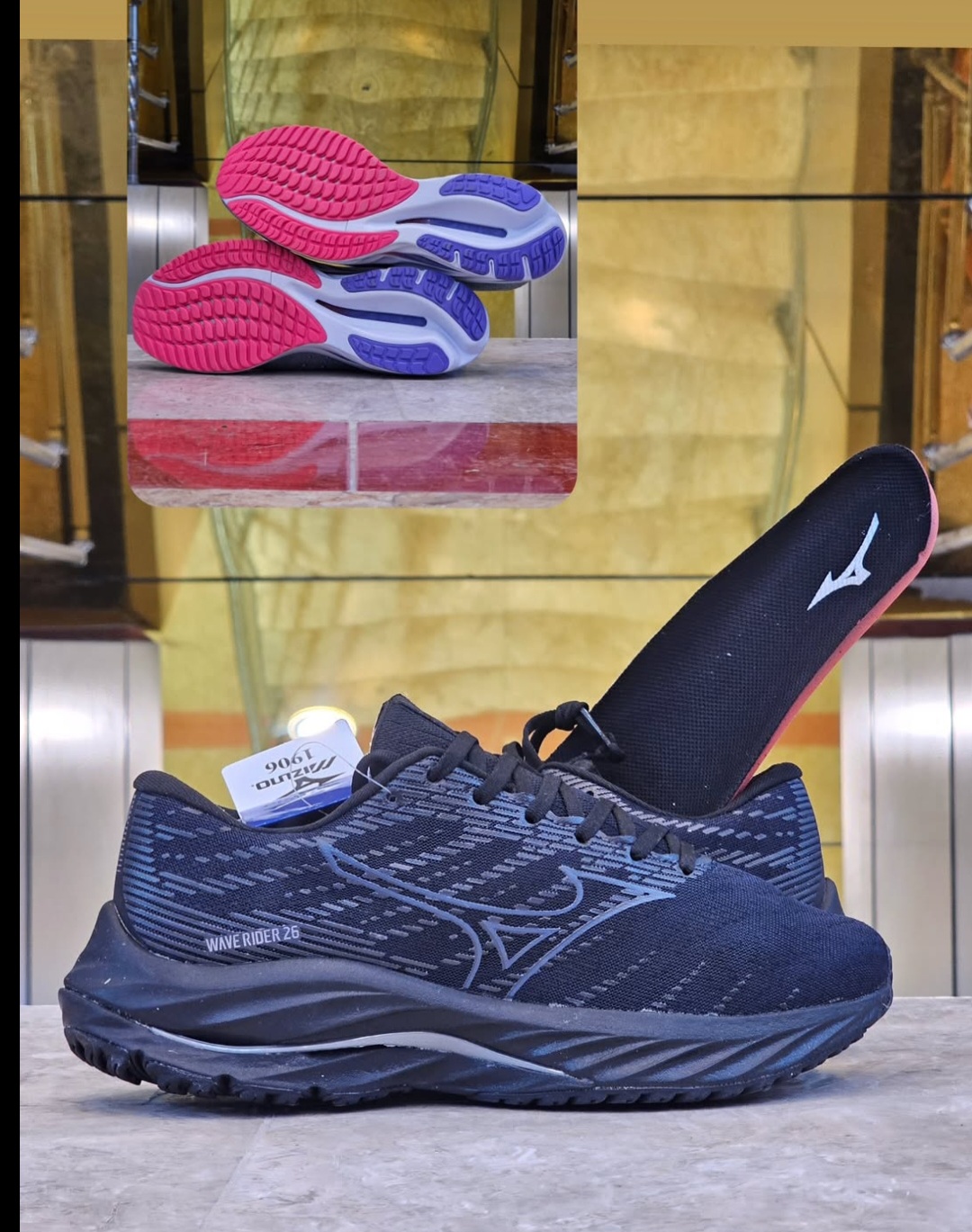 کتونی میزانو Mizuno Wave rider 27.سایز ۴۰ الی ۴۵