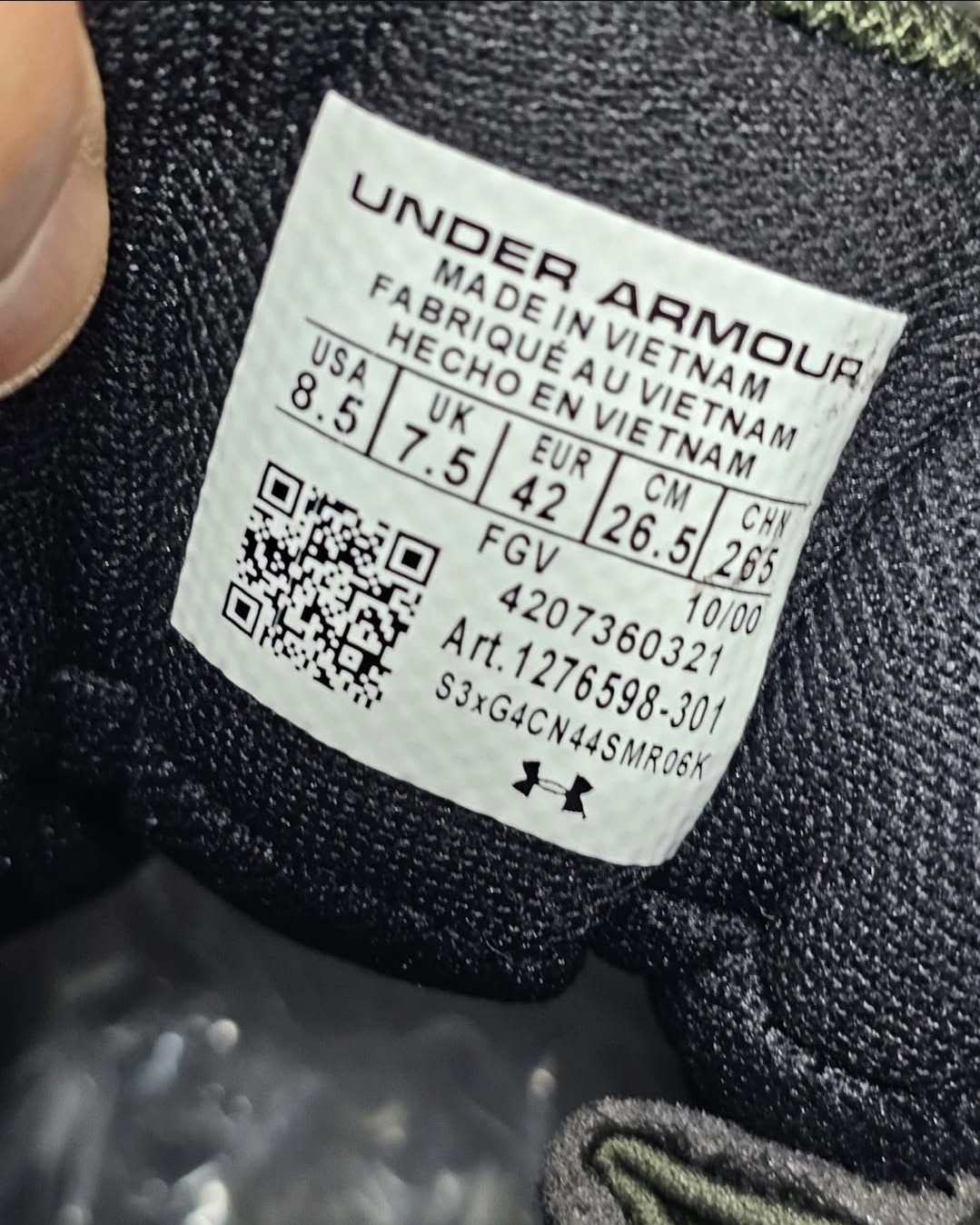 Under Armour HOVR Storm vietnamبوت آندرارمور