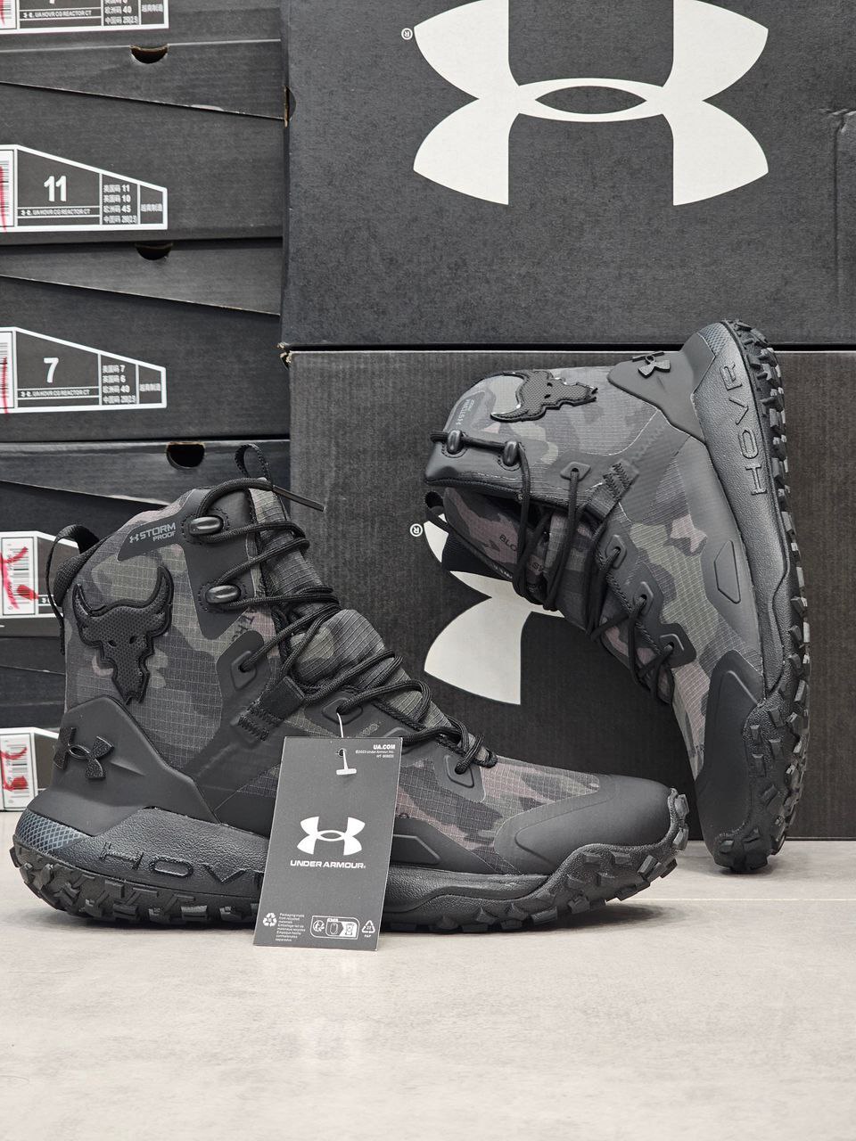 کتونی آندرآرمور هاور استورم نظامی/ Under Armour HOVR Storm /مستر کوالیتی A/فروش بصورت عمده و تک سایز ۴۰ تا ۴۵