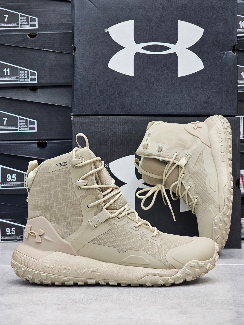 کفش آندرآرمور هاور استورم نظامی/ Under Armour HOVR Storm /مستر کوالیتی A/فروش بصورت عمده و تک سایز ۴۰ تا ۴۵