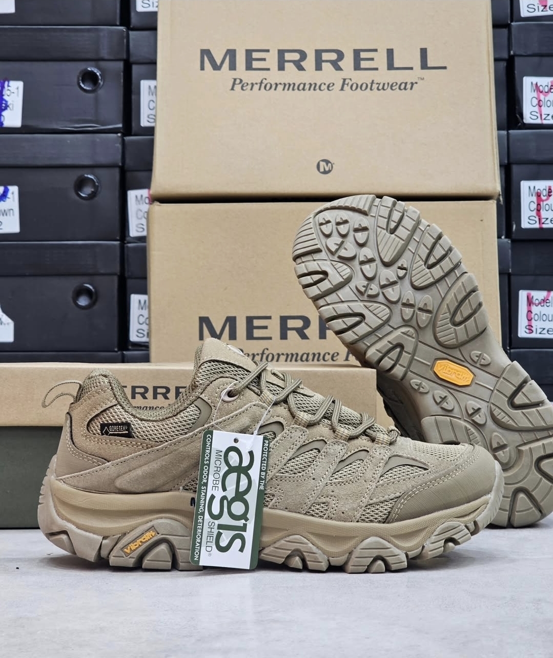 کفش ترکینگ مرل موآب Moab ضدآب GORE-TEX با زیره ویبرام/سایز ۴۰ تا ۴۵/تضمین کیفیت/فروش عمده و تک