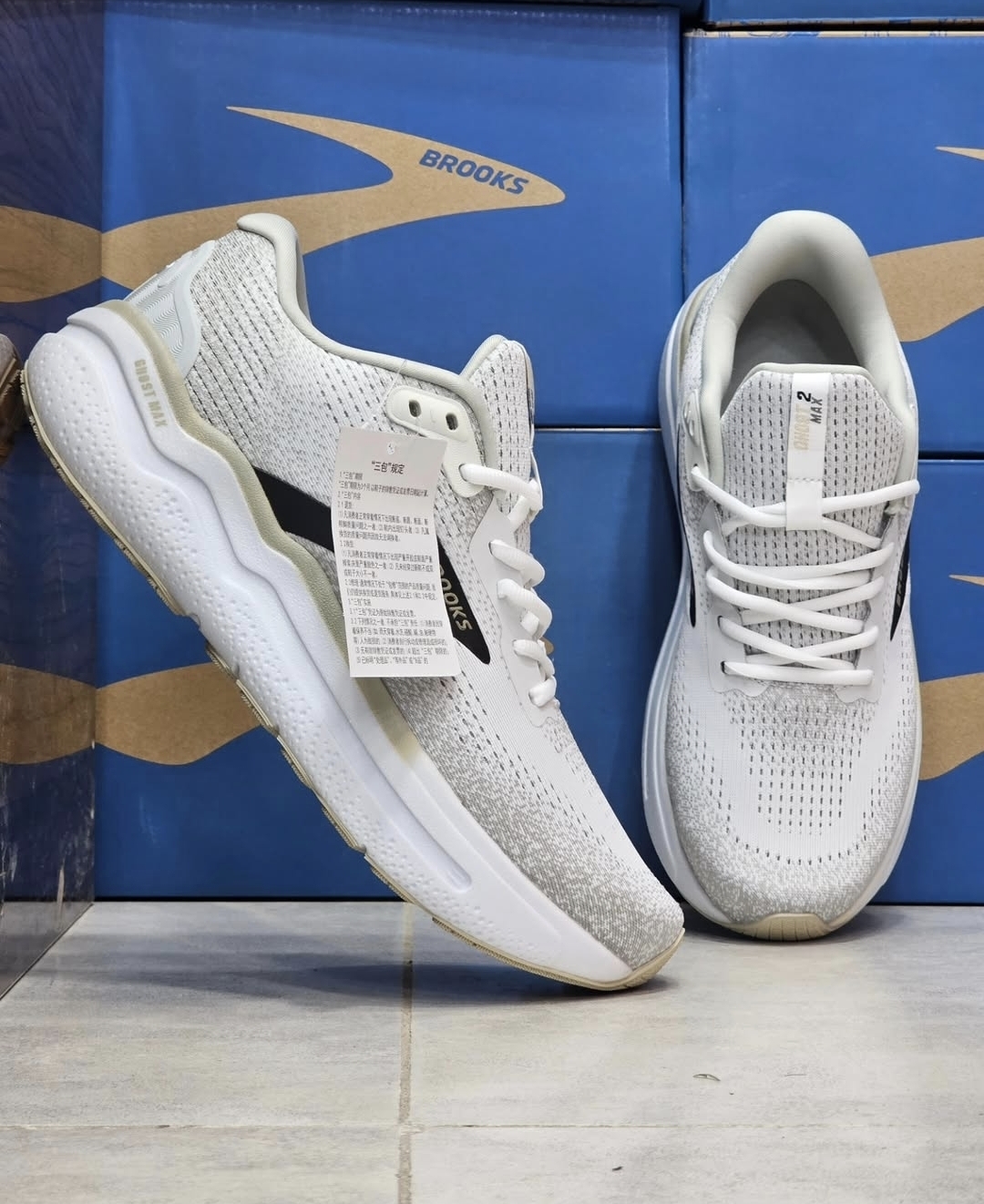 کفش بروکس گاست مکس ۲ ساخت ویتنام Brooks Ghost Max 2 سایز ۴۰ تا ۴۵