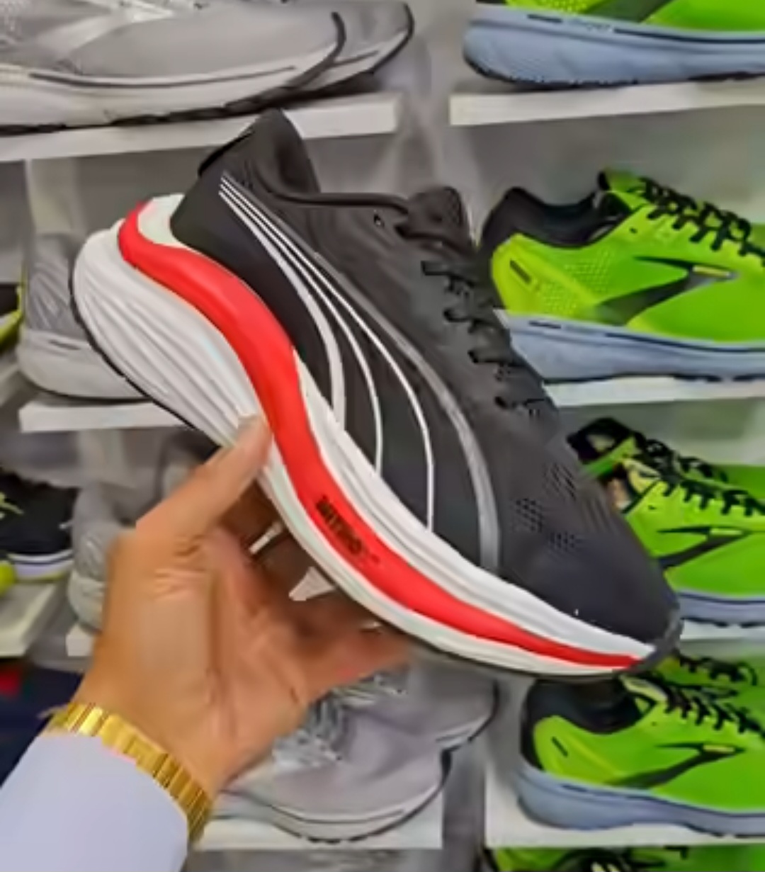 کتونی پوما نیترو Puma nitro سایز ۴۰ تا ۴۵ تضمین کیفیت