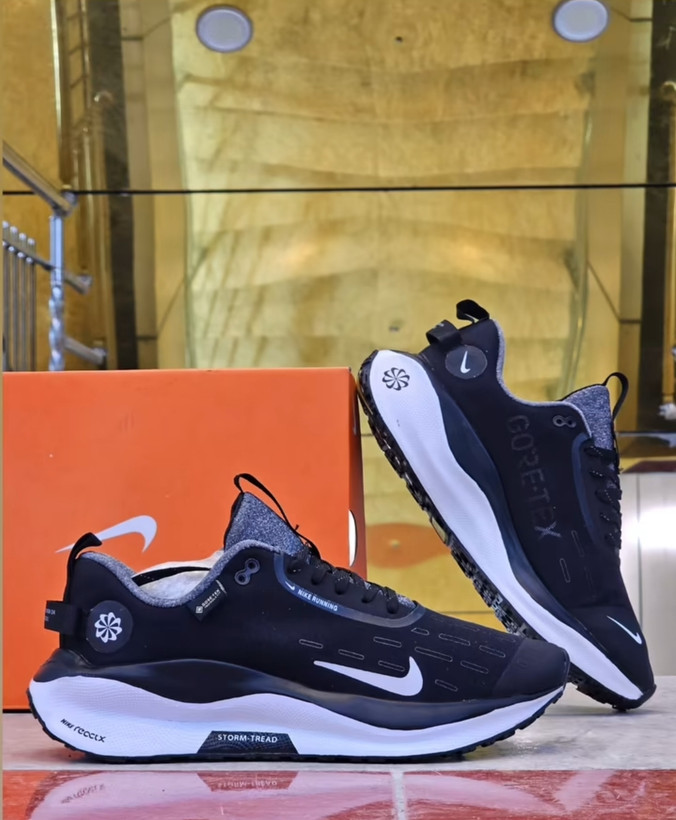 کتونی نایک اینفینیتی گورتکس/ Nike React Infinity Run 4 Goretex Herenفروش بصورت عمده و تک سایز ۴۰ الی۴۵. تضمین کالا