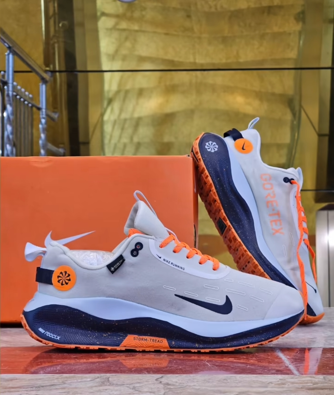 کفش نایک اینفینیتی گورتکس/ Nike React Infinity Run 4 Goretex Herenفروش بصورت عمده و تک سایز ۴۰ الی۴۵. تضمین کالا