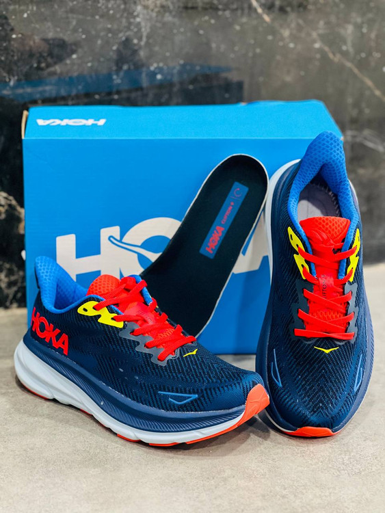 کتونی هوکاکلیفتون ۹Hoka Clifton 9 ساخت ویتنام وارداتی سایز ۴۰ تا ۴۵ hoka clifton 9