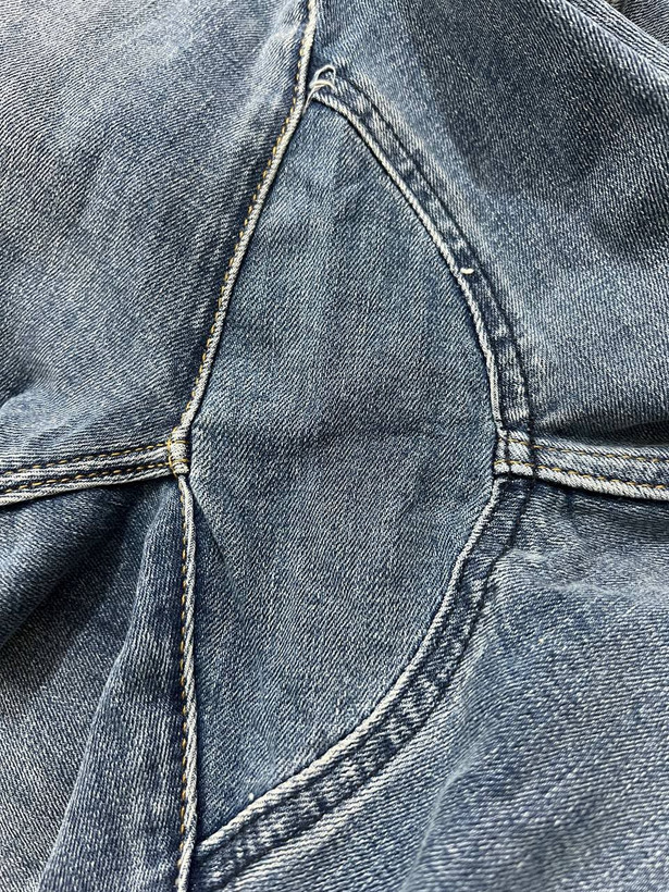 شلوار جین مردانه برند لی Lee اورجینال مدل Slim Fit رنگ آبی Lenny Blue