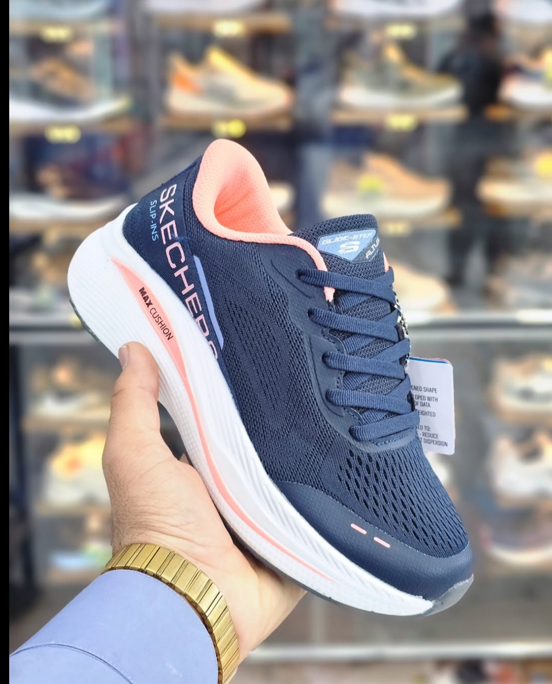 کتونی ویتنامی اسکیچرز نرم و سبک و راحت/Skechers Slip-ins Max Cushioning/ساخت ویتنام /سایز ۳۷تا۴۰/فروش بصورت عمده و تک