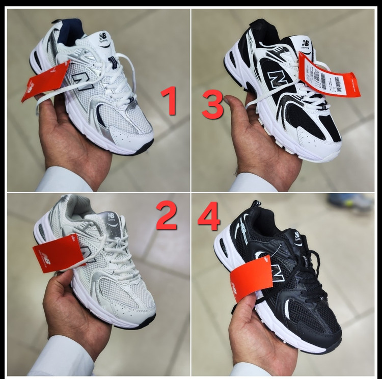 نیوبالانسNewbalance 530/ ۵۳۰/ ساخت ویتنام/ سایز۳۸تا ۴۰/ همراه با جعبه بارکد دار/فروش عمده و تک