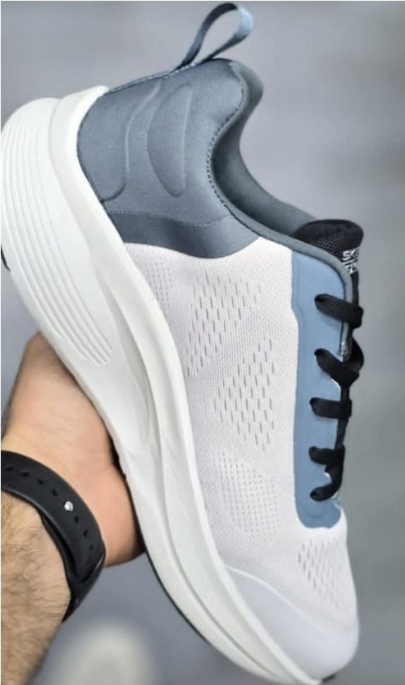 کفش اسکیچرز مکس کوشن Skechers Max cushioning ساخت ویتنام مموری فوم سبک و طبی و راحت سایز 40الی45 فروش عمده و تک