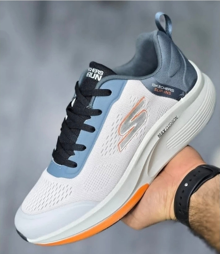 کفش اسکیچرز مکس کوشن Skechers Max cushioning ساخت ویتنام مموری فوم سبک و طبی و راحت سایز 40الی45 فروش عمده و تک