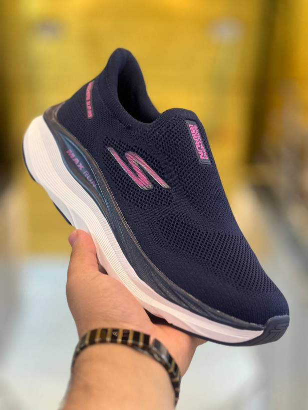 کفش اسکیچرز نرم و سبک و راحت Skechers Max RUN/بدون بند/مستر کوالیتی A/سایز ۳۷تا۴۰/فروش بصورت عمده و تک