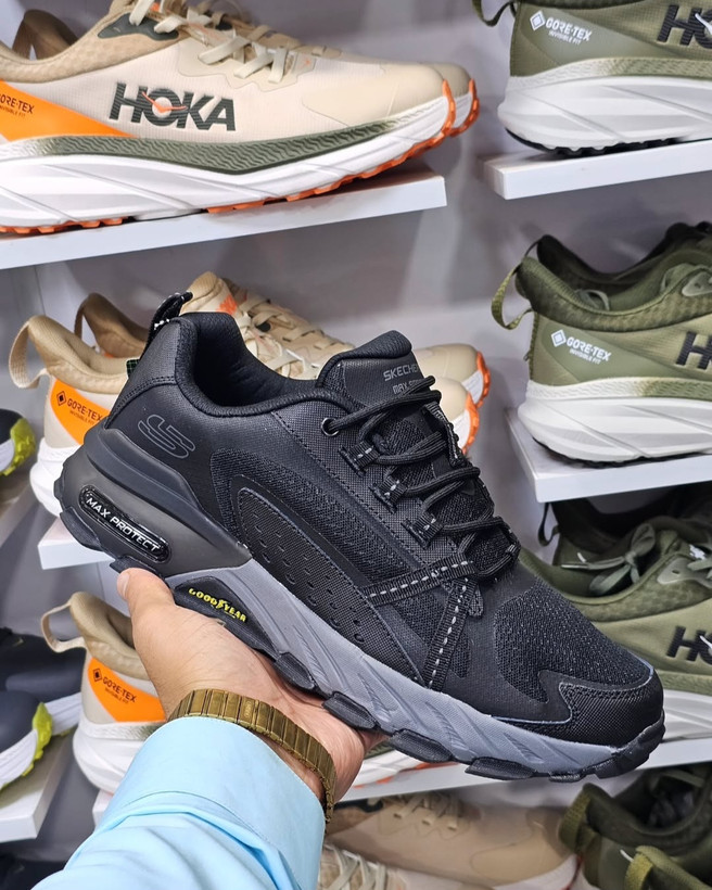 کتونی اسکیچرزSkechers Max Protect 237303 Bkw /ساخت ویتنام/سایز ۴۰ تا ۴۵ فروش بصورت عمده و تک.
