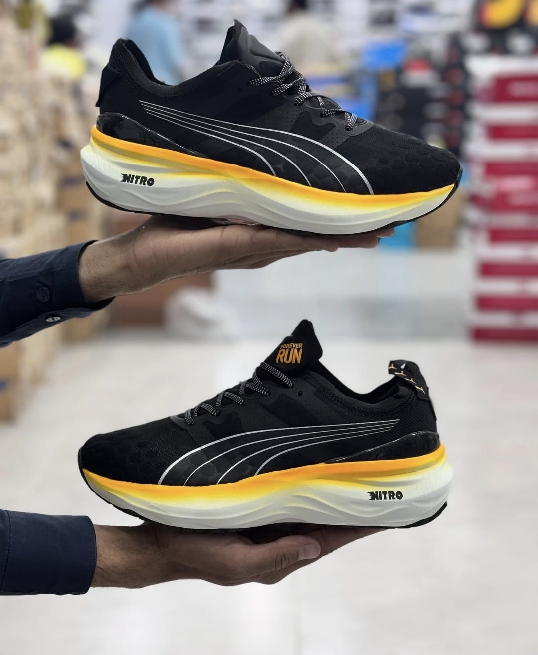 کتونی پوما نیتروForeverRun Nitro | Puma ForeverRun Nitro سایز ۴۰ تا ۴۵ ضمانت کالا فروش عمده و تک