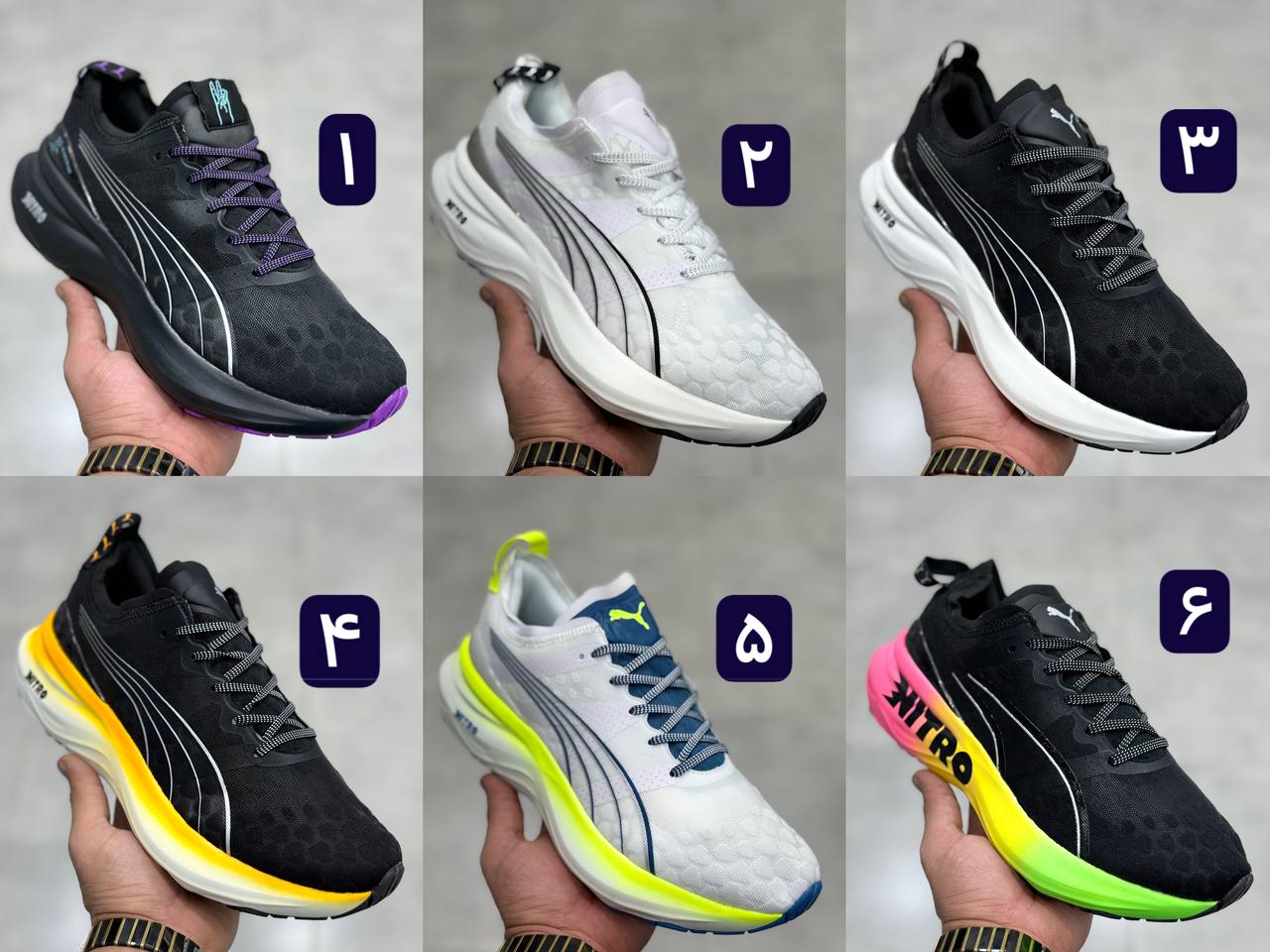 کفش پوما فور اور نیترو ForeverRun Nitro | Puma ForeverRun Nitro سایز ۴۰_۴۱_۴۲_۴۳_۴۴_۴۵ضمانت کالا فروش عمده و تک