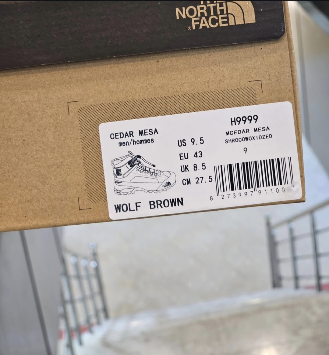 بوت نورث فیس / ضد آب و رویه گورتکس / زیره ویبرام / ضمانت کیفیت / the north face soukuu / سایز ۴۰تا ۴۵