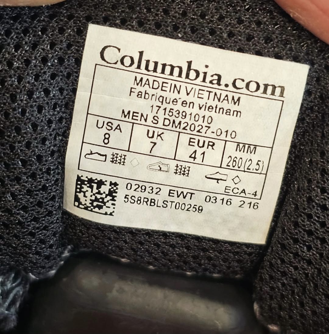 بوت کلمبیا طبیعتگردی حرفه ایی Columbia TECHLITE | ضدآب | ویبرام | سایز ۴۰ تا ۴۵
