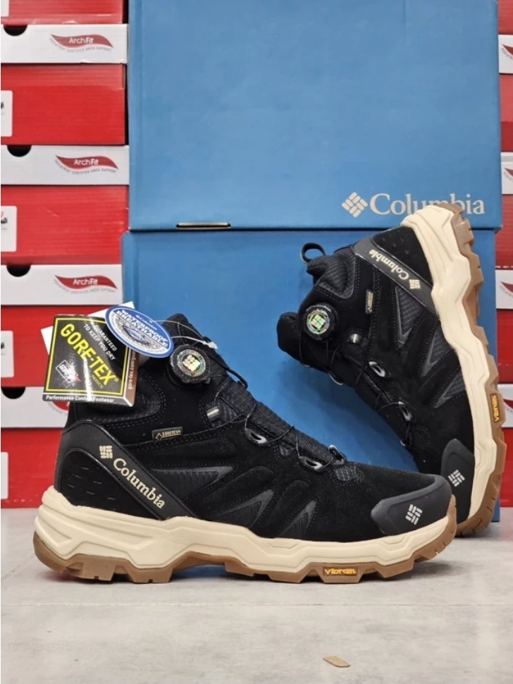 نیم بوت کلمبیا Columbia Boot/بند دیسکی ساخت ویتنام/ زیره ویبرام /سایز 40 الی 45/ فروش عمده و تک