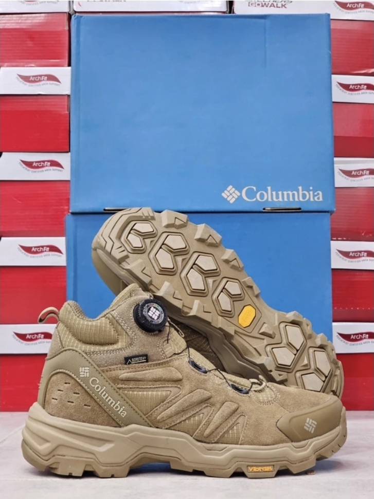 نیم بوت کلمبیا بند دیسکی ساخت ویتنام/ زیره ویبرام /سایز 40 الی 45/ Columbia Boot/ فروش عمده و تک