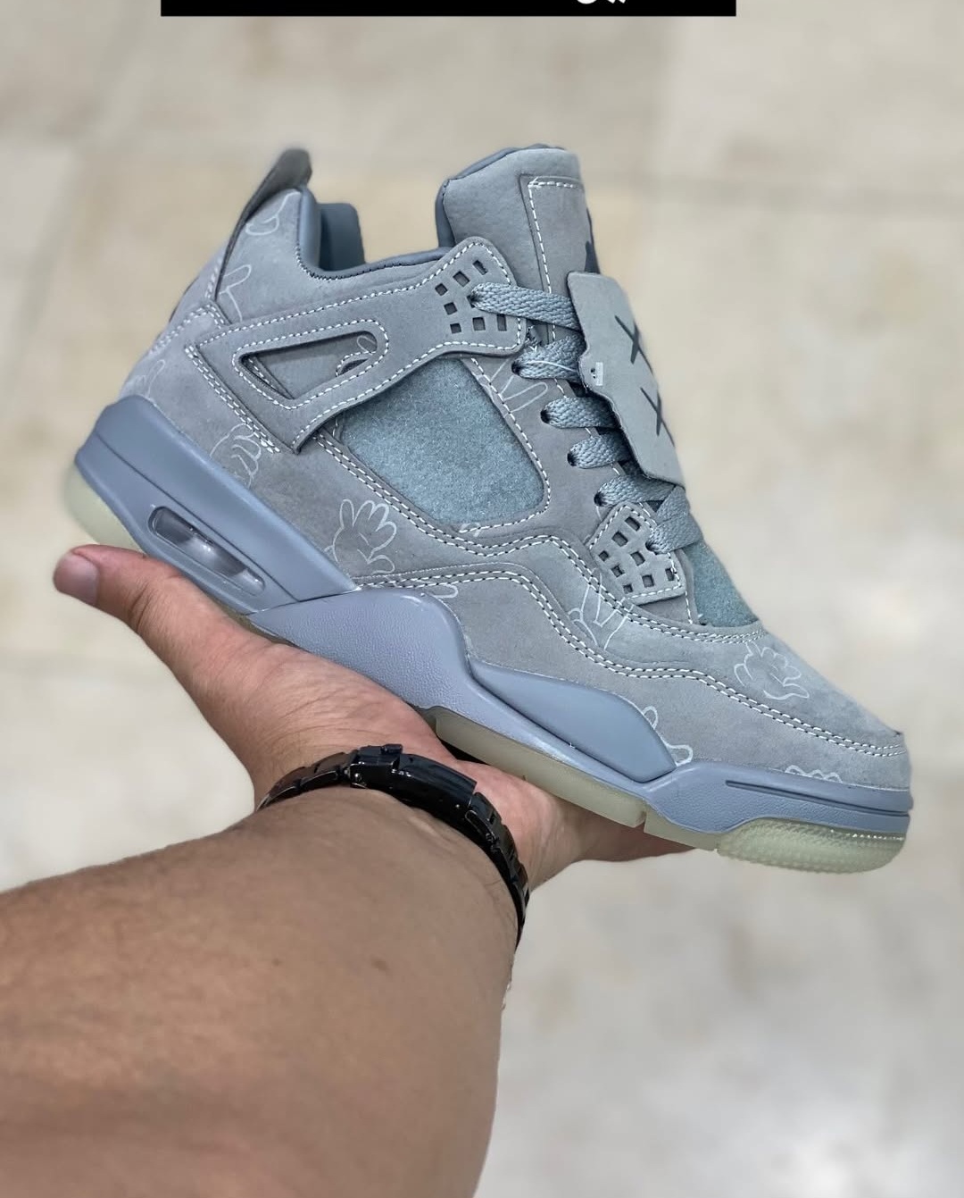 کتونی ویتنامی نایک ایر جردن ، وارداتی ویتنام سایز ۳۸ تا ۴۵ . فروش بصورت عمده و تک . Nike Air Jordan Iv