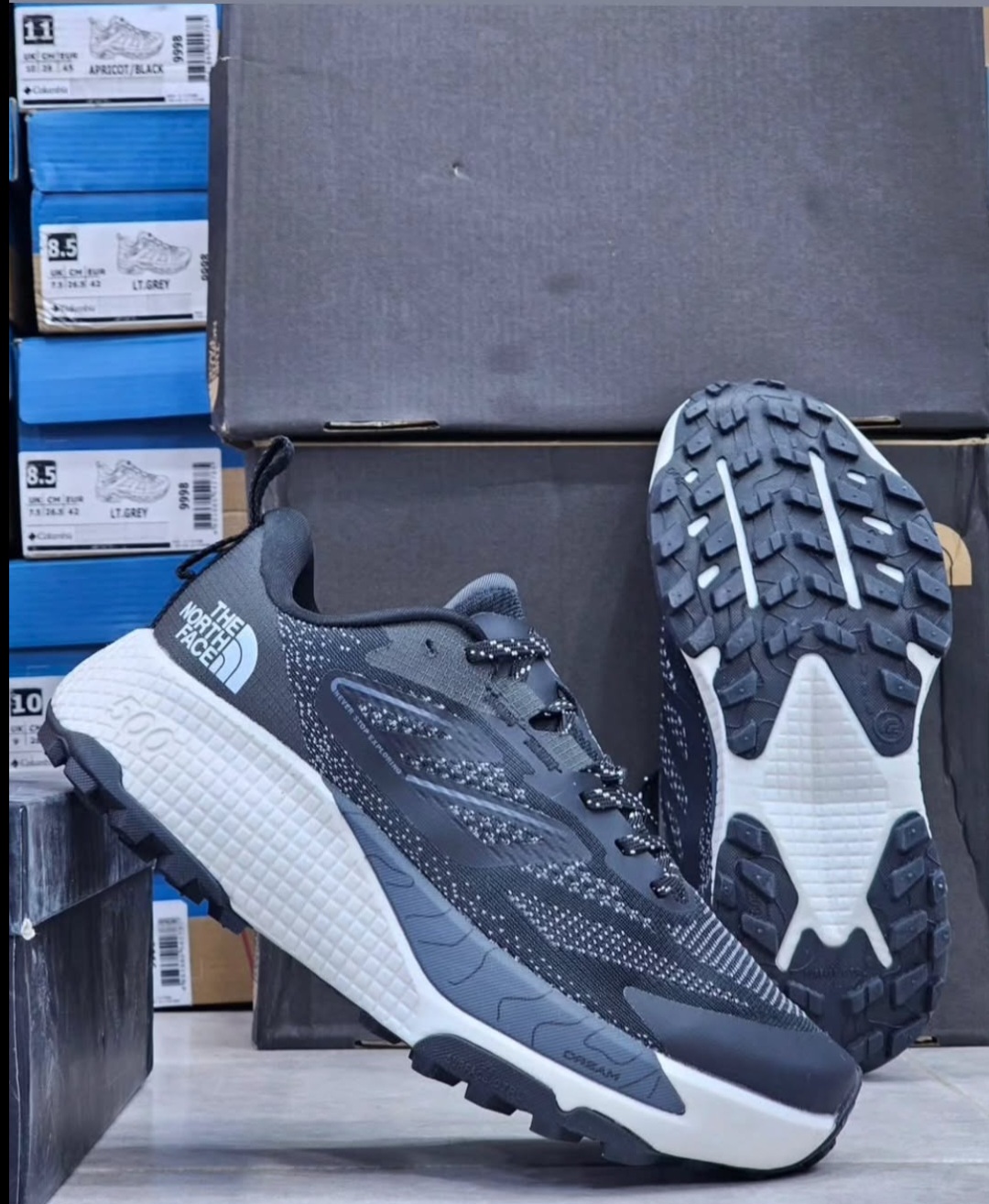 کتونی نورث فیس آلتامسا ۵۰۰north face Altamesa 500 رانینگ ترکینگ ساخت ویتنام سایز بندی ۴۰ تا ۴۵. فروش عمده و تک
