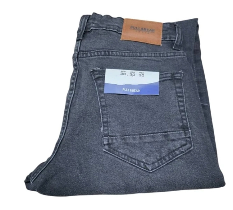 شلوار لی راسته اورجینال برند پول اند بیر pull and bear / سایز 40 تا 50 / ساخت ترکیه