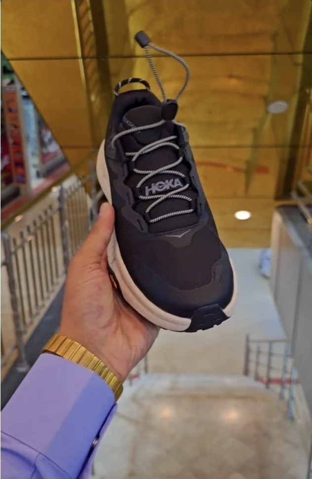 کتونی هوکا ترنسپورت مسترکوالیتی/ زیره ویبرام ضد آب/سایز 40 تا 45/Hoka transport vibram/فروش عمده و تک