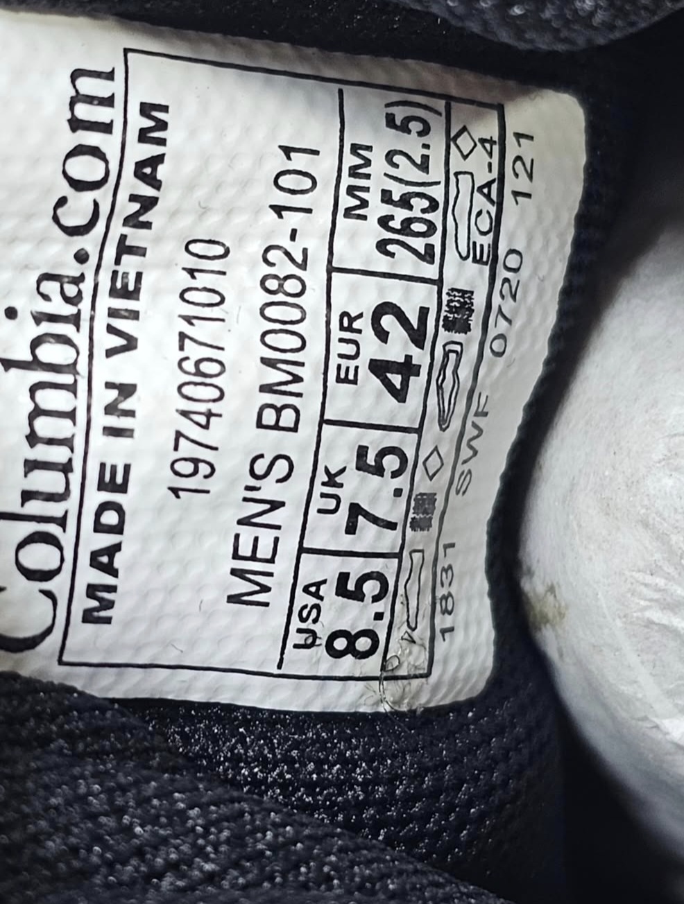 کتونی کلمبیا Columbia QutDryساخت ویتنام ضد آب
