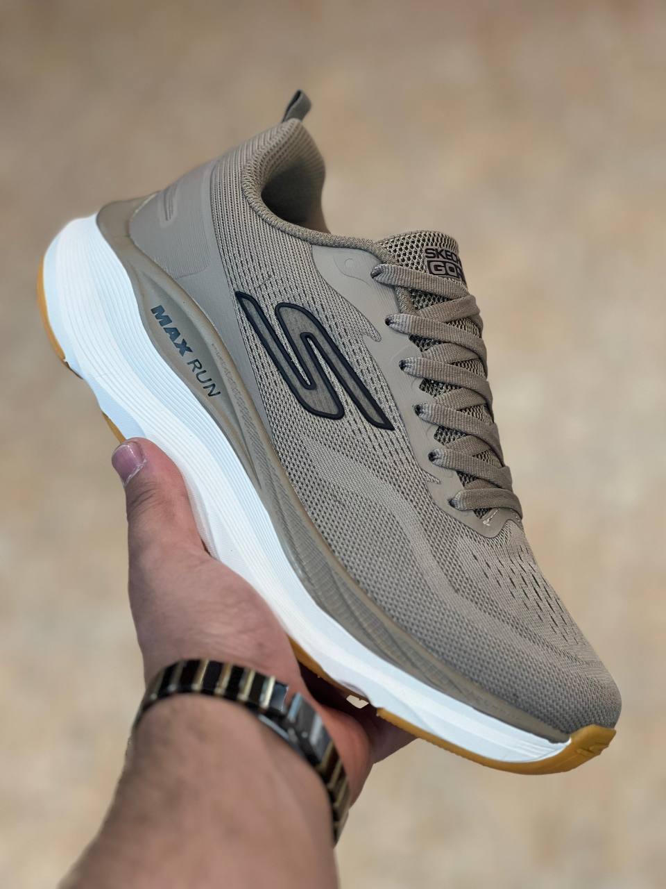 کتونی ویتنامی اسکیچرز مکس ران Skechers Max RUN /سبک طبی و راحت /جعبه و بارکد دار/سایز ۴۰تا۴۵