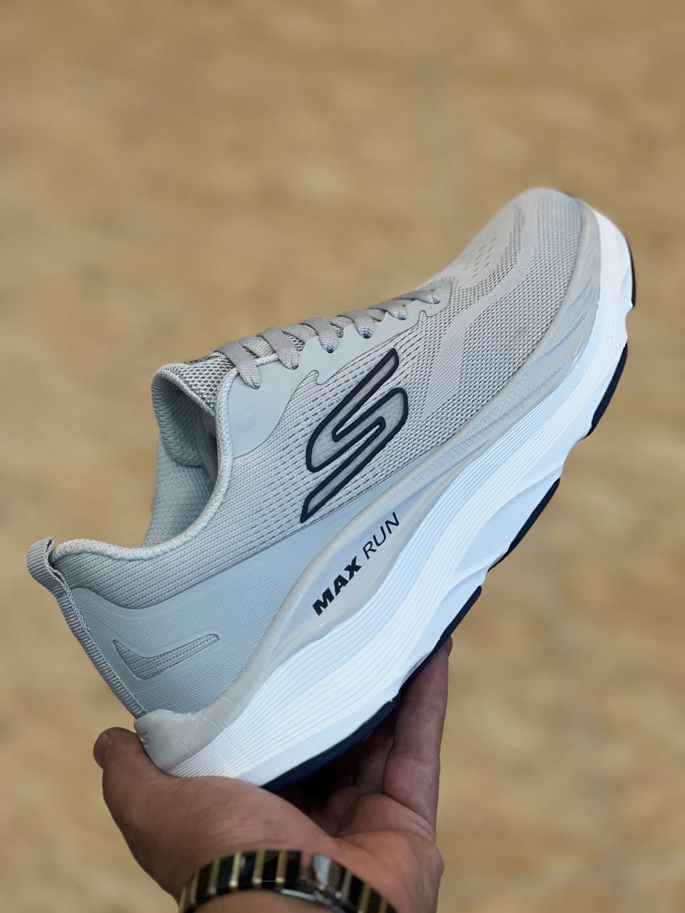 کتونی اسکیچرز مکس ران Skechers Max RUN /سبک طبی و راحت /جعبه و بارکد دار/سایز ۴۰تا۴۵