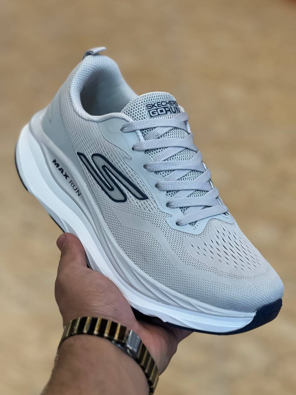 کتونی اسکیچرز مکس ران Skechers Max RUN /سبک طبی و راحت /جعبه و بارکد دار/سایز ۴۰تا۴۵