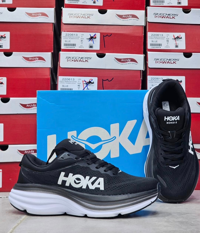 کتونی رانینگ هوکا باندی ۸ ، ساخت ویتنام ، hoka bondi 8