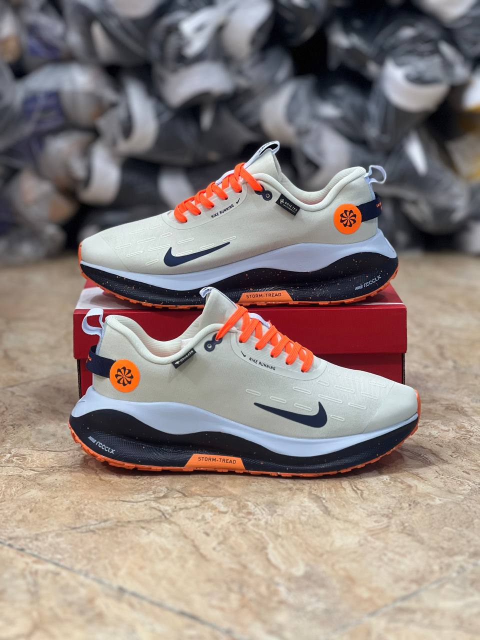 کتونی نایک گورتکس اینفینیتیNike React infinity Run 4 Gore_tex فروش بصورت عمده و تک سایز ۴۰ تا ۴۵. تضمین کالا
