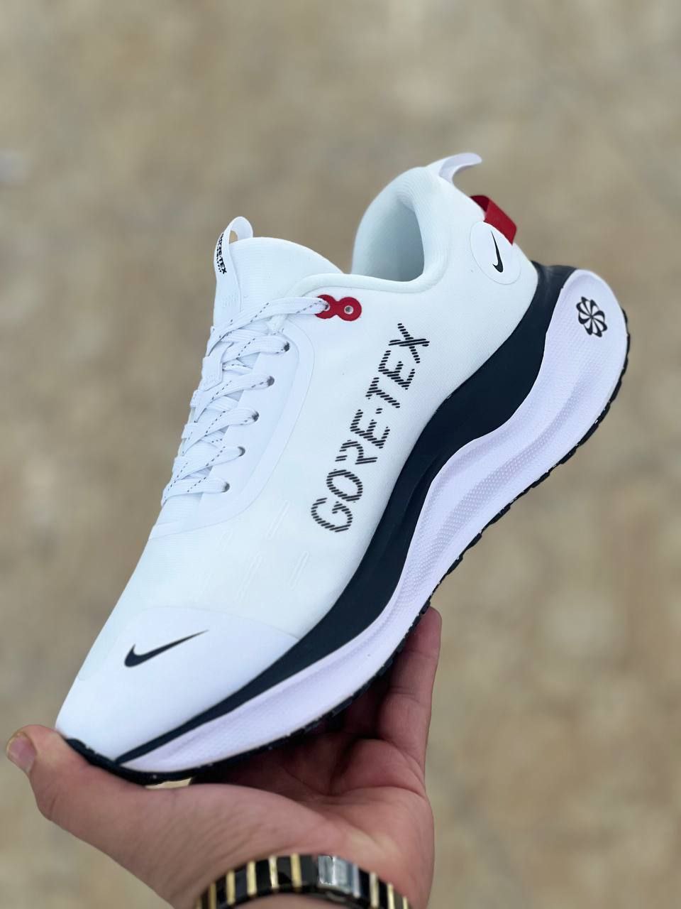 کتونی نایک اینفینیتی گورتکس Nike React infinity Run 4 Gore_tex ساخت ویتنام فروش بصورت عمده و تک سایز ۴۰ تا ۴۵