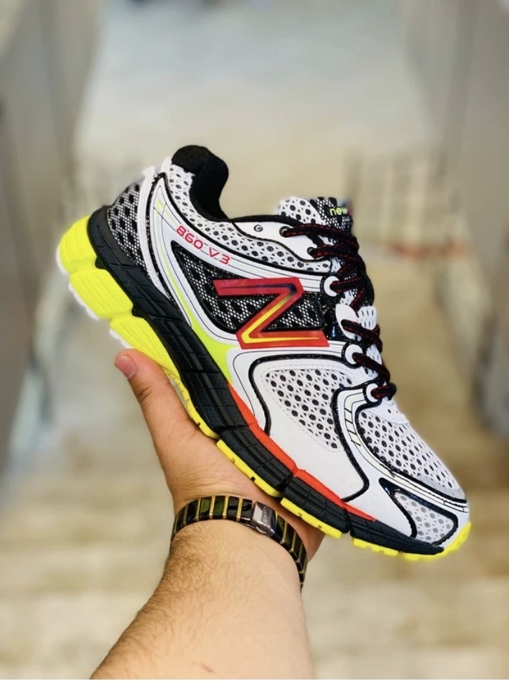 کفش نیوبالانس ۸۶۰.Newbalance 860 v3.تور درشت لیبل ساخت ویتنام سایز۴۰ تا۴۵ فروش عمده و تک
