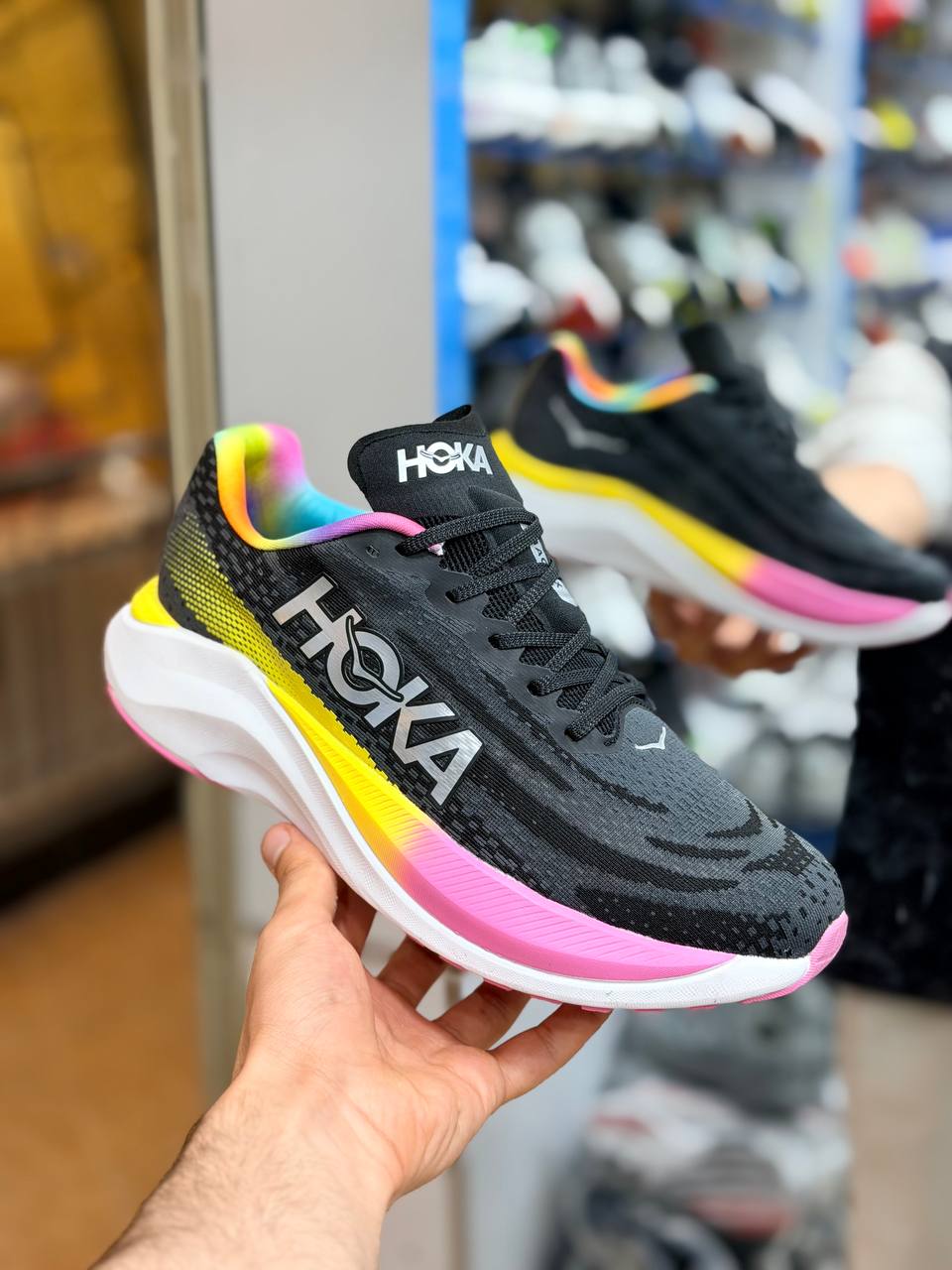 کفش هوکا مچ ایکس/سایز 41 تا 46/Hoka Mach X/ساخت ویتنام فروش عمده و تک ضمانت کالا