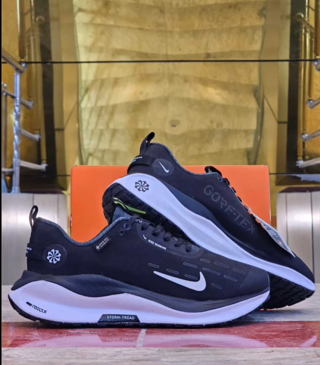 کتونی نایک اینفینیتی گورتکس NIKE lnfinity RN 4 GORE_TEXساخت ویتنام فروش بصورت عمده و تک سایز ۴۰_۴۱_۴۲_۴۳_۴۴_۴۵ ضمانت کالا