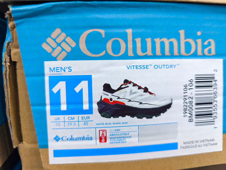 کتونی کلمبیا Columbia QutDryساخت ویتنام ضد آب